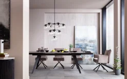 Drehstuhl Chelsea Grau