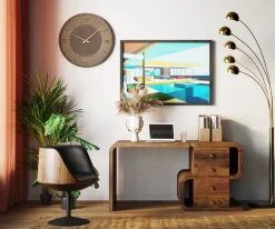 Drehstuhl Club Walnut