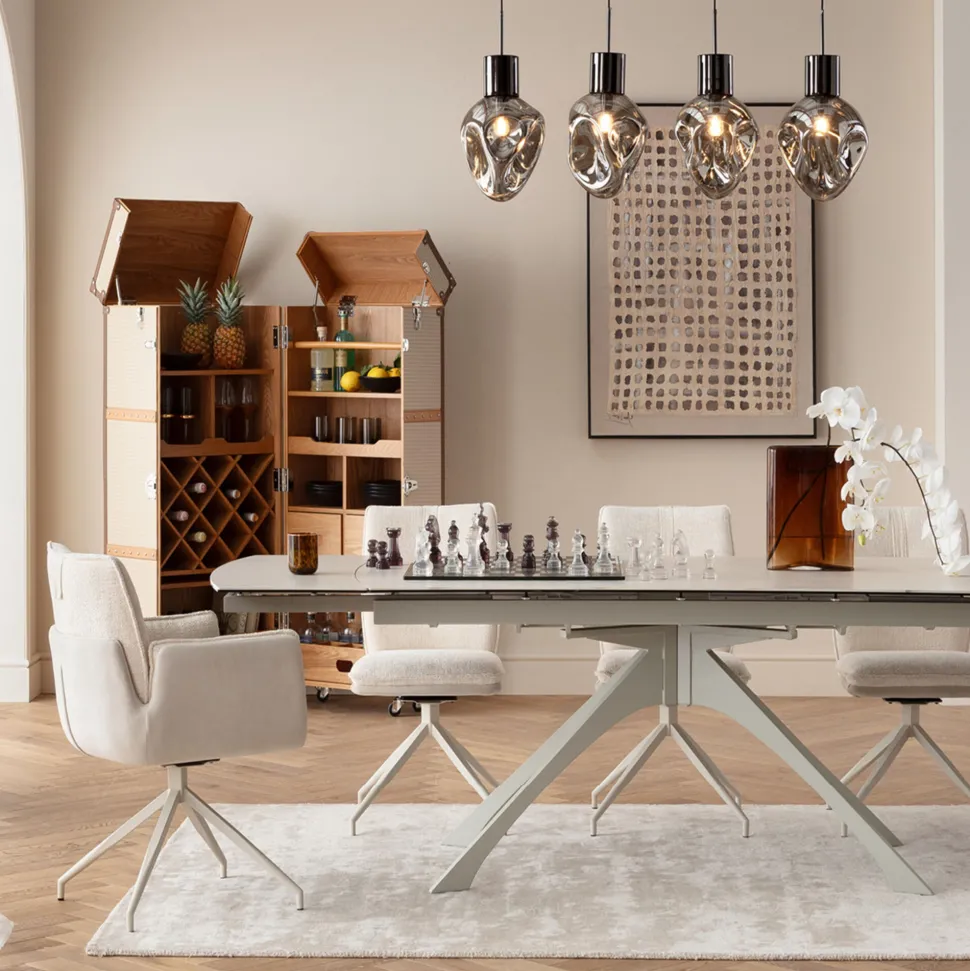 Drehstuhl Hilla Weiß