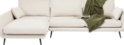Ecksofa Amalfi Links Creme 275cm