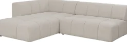 Ecksofa Belami Creme Links 265cm