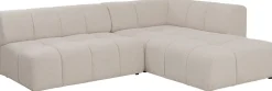 Ecksofa Belami Creme Rechts 265cm