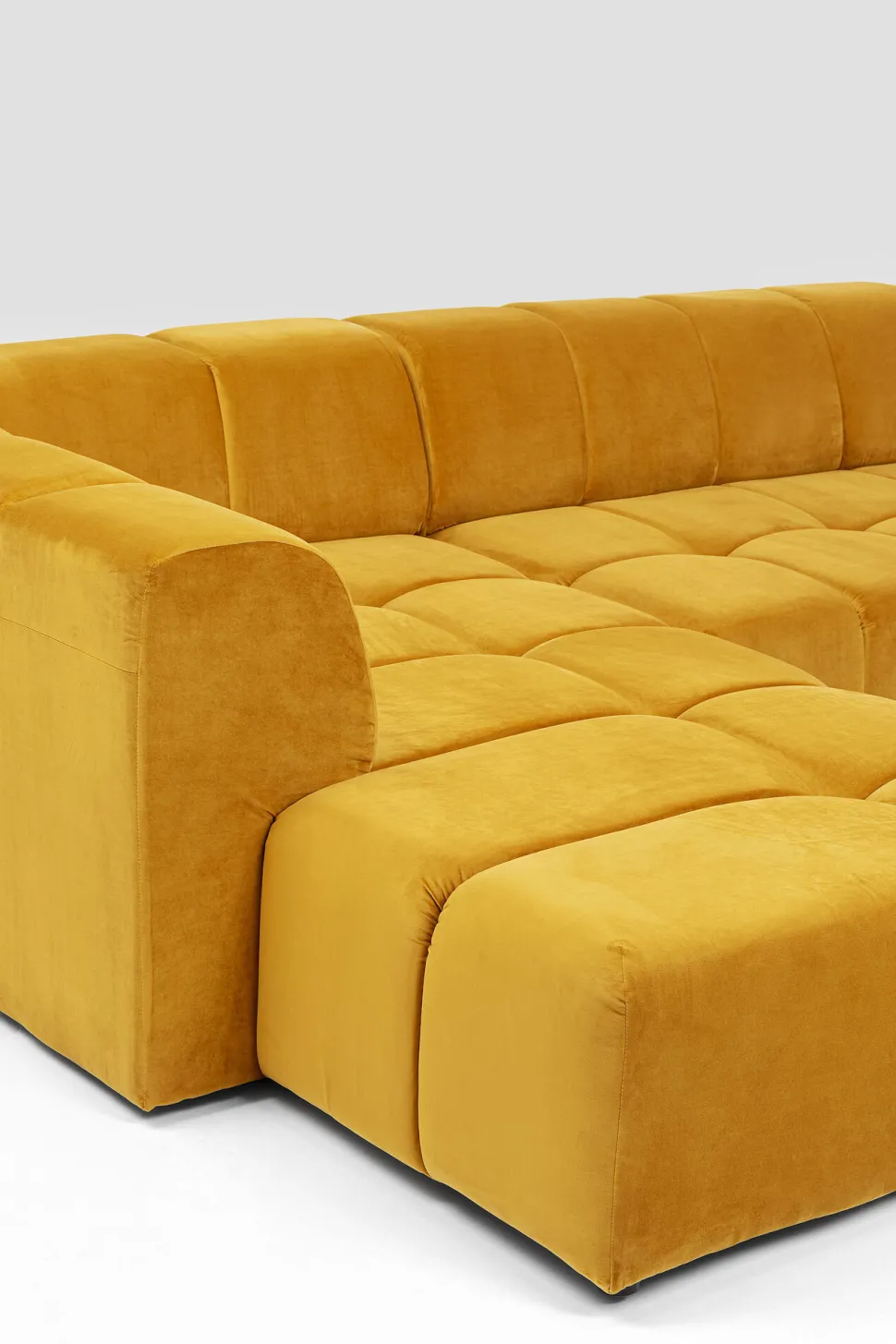 Ecksofa Belami Velvet Amber Links
