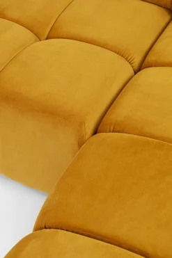 Ecksofa Belami Velvet Amber Rechts