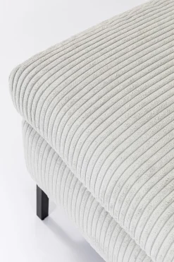 Ecksofa Gianni Cord Grau Links