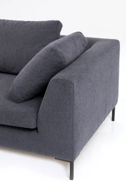 Ecksofa Gianni Grau Links