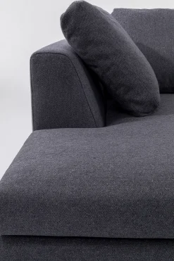 Ecksofa Gianni Grau Links