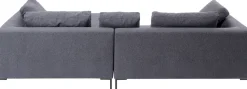 Ecksofa Gianni Grau Rechts
