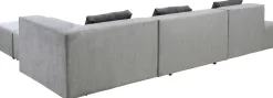 Ecksofa Infinity Atlanta Grau Rechts