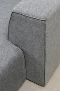 Ecksofa Infinity Atlanta Grau Rechts