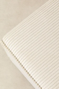 Ecksofa Infinity Ottomane Cord Creme Links