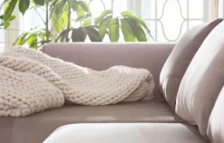 Ecksofa Infinity Velvet Taupe Links