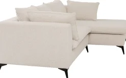 Ecksofa Jimmy Creme Rechts