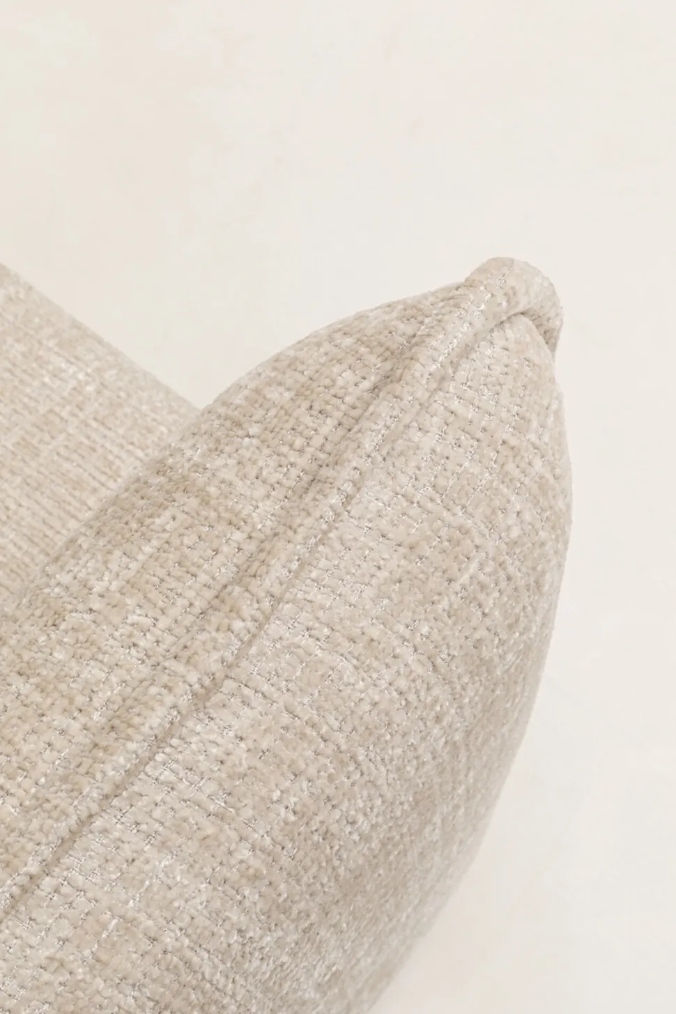 Ecksofa Karma Creme Rechts