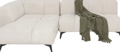 Ecksofa Nia Creme Links 250cm