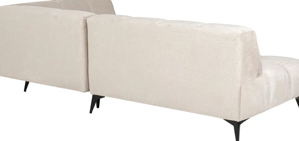 Ecksofa Nia Creme Rechts 250cm