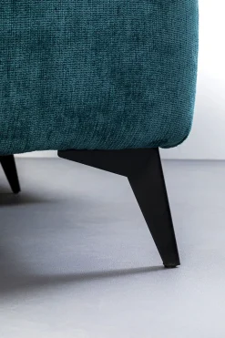 Ecksofa Nia Glam Dunkelgrün Links 250cm