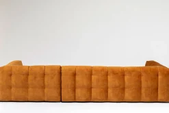 Ecksofa Salamanca Goldbraun Rechts