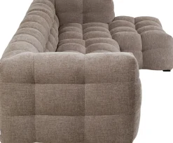 Ecksofa Salamanca Hellbraun Rechts 320cm