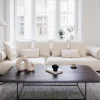 Ecksofa Splendido Creme Links 327cm