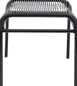 Fußhocker Acapulco Mono Schwarz