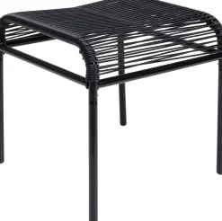 Fußhocker Acapulco Mono Schwarz