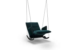 Funktionssessel Rockfrog breit Stoff Lounge petrol