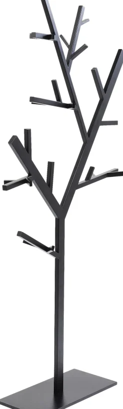 Garderobenständer Technical Tree Schwarz