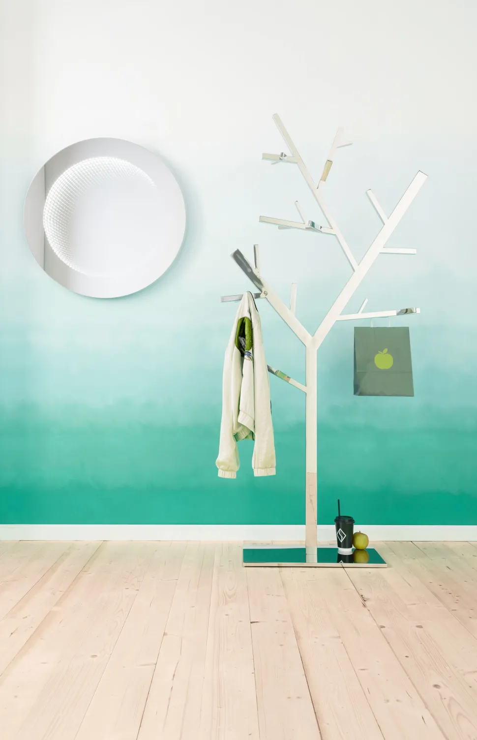 Garderobenständer Technical Tree Chrom