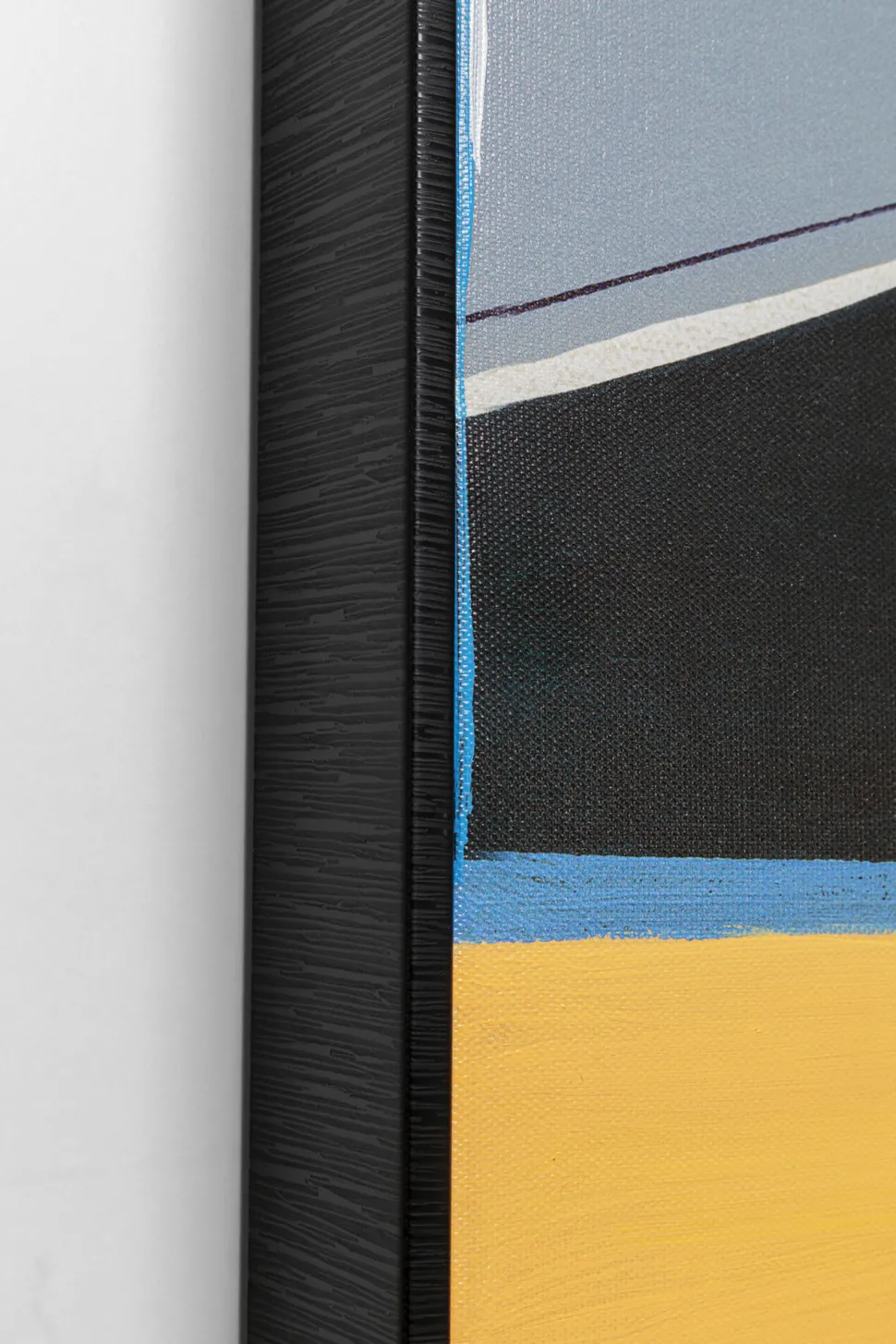 Gerahmtes Bild Abstract Shapes Orange 73x143cm