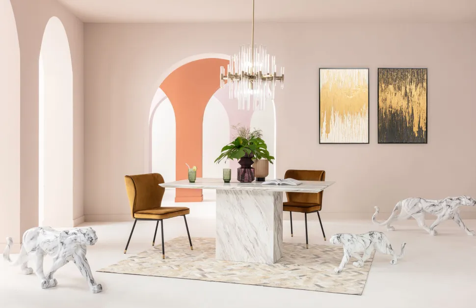 Gerahmtes Bild Abstract Schwarz 80x120cm