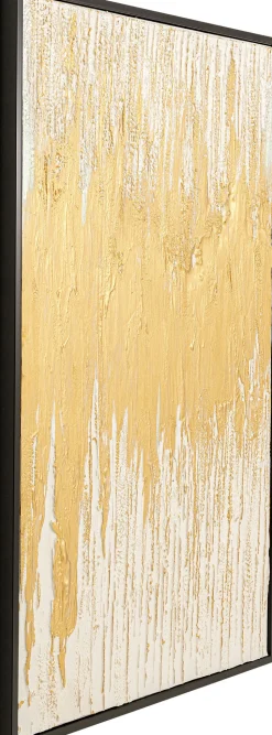 Gerahmtes Bild Abstract Weiß 80x120cm