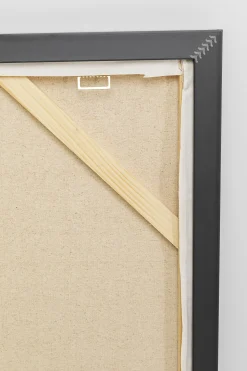 Gerahmtes Bild Abstract Weiß 80x120cm