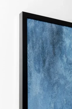 Gerahmtes Bild Artistas Blau 120x180cm