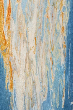 Gerahmtes Bild Artistas Blau 120x180cm