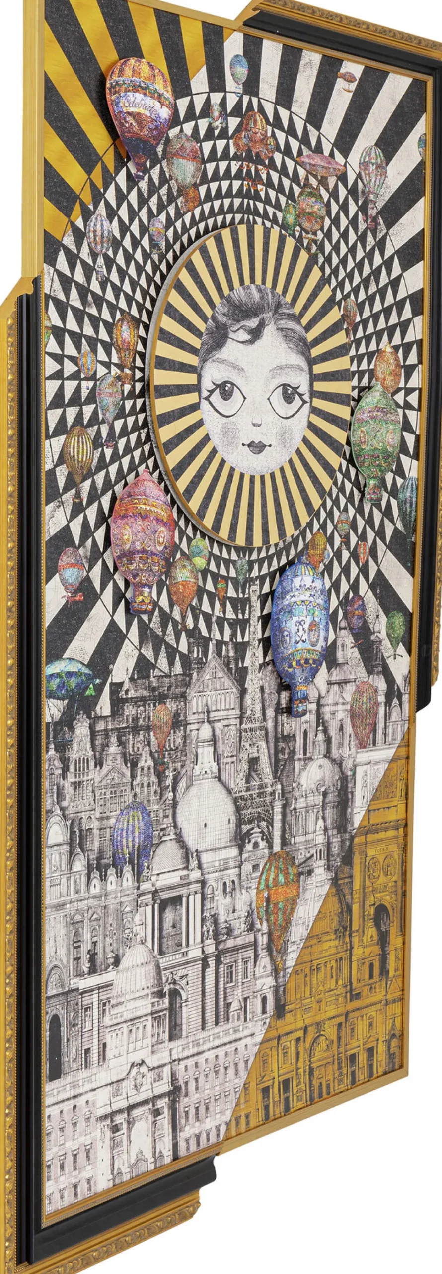 Gerahmtes Bild Balloons 110x174cm