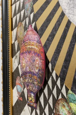 Gerahmtes Bild Balloons 160x260cm