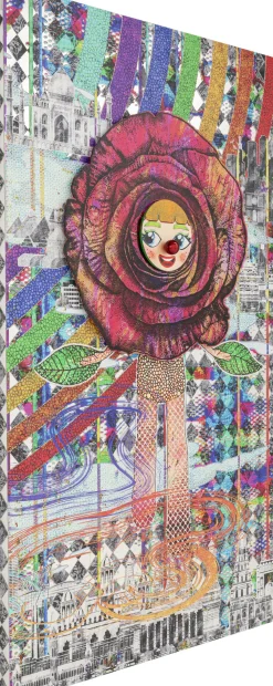Gerahmtes Bild Blossom Girl 108x180cm
