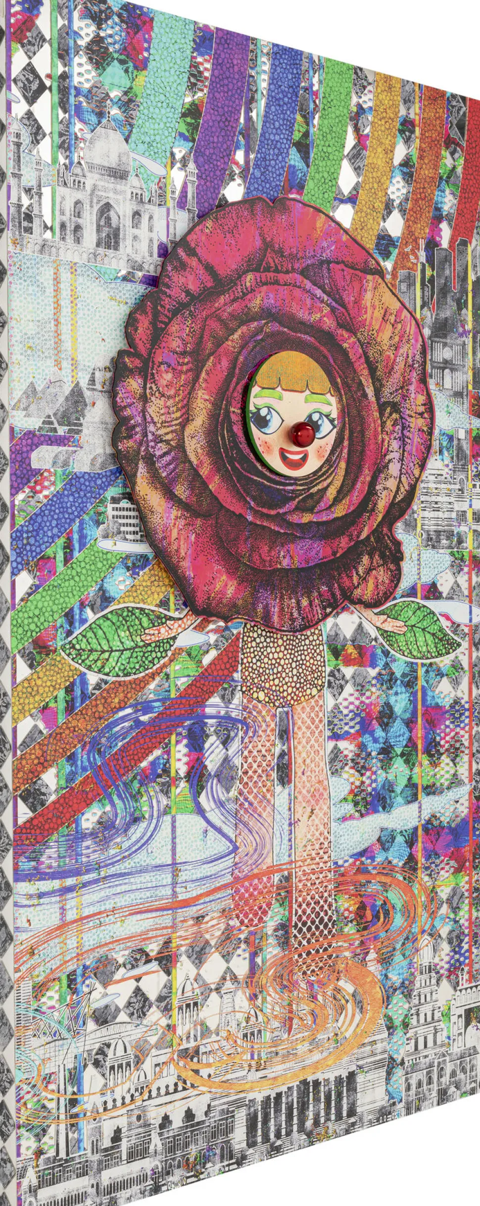 Gerahmtes Bild Blossom Girl 108x180cm