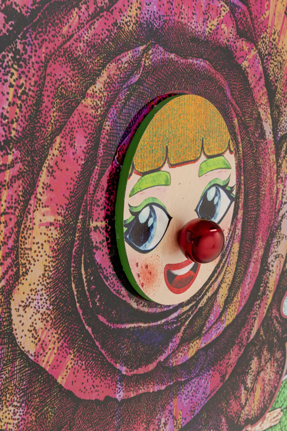 Gerahmtes Bild Blossom Girl 108x180cm