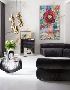 Gerahmtes Bild Blossom Girl 108x180cm