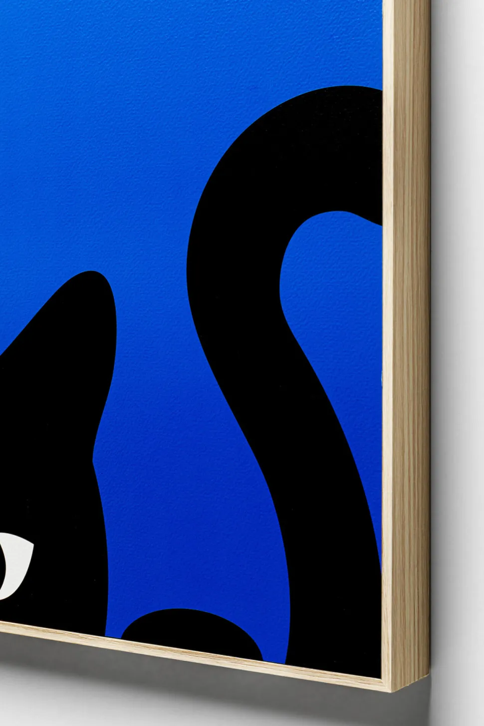 Gerahmtes Bild Ciao Gatto (2/Set)