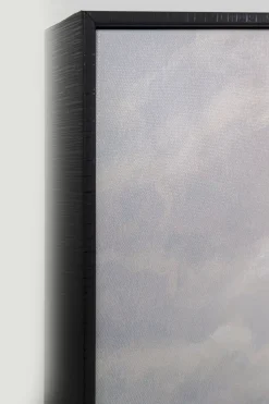 Gerahmtes Bild Cloud Boat 60x120cm