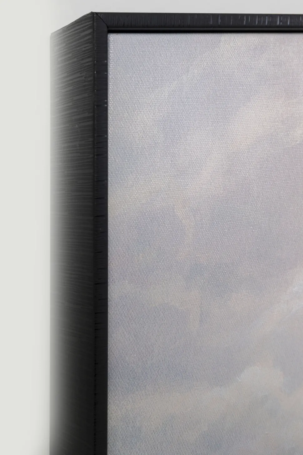 Gerahmtes Bild Cloud Boat 60x120cm