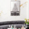 Gerahmtes Bild Empire State Mirror 77x130cm