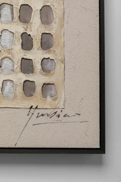 Gerahmtes Bild Glitter Curtain 120x90cm