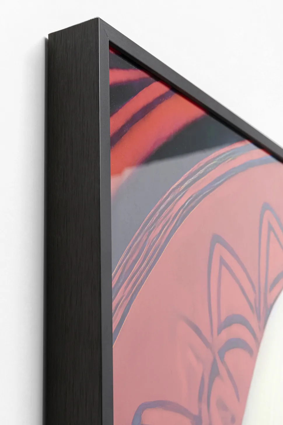 Gerahmtes Bild LED Fancy Blonde Lady 120x80cm