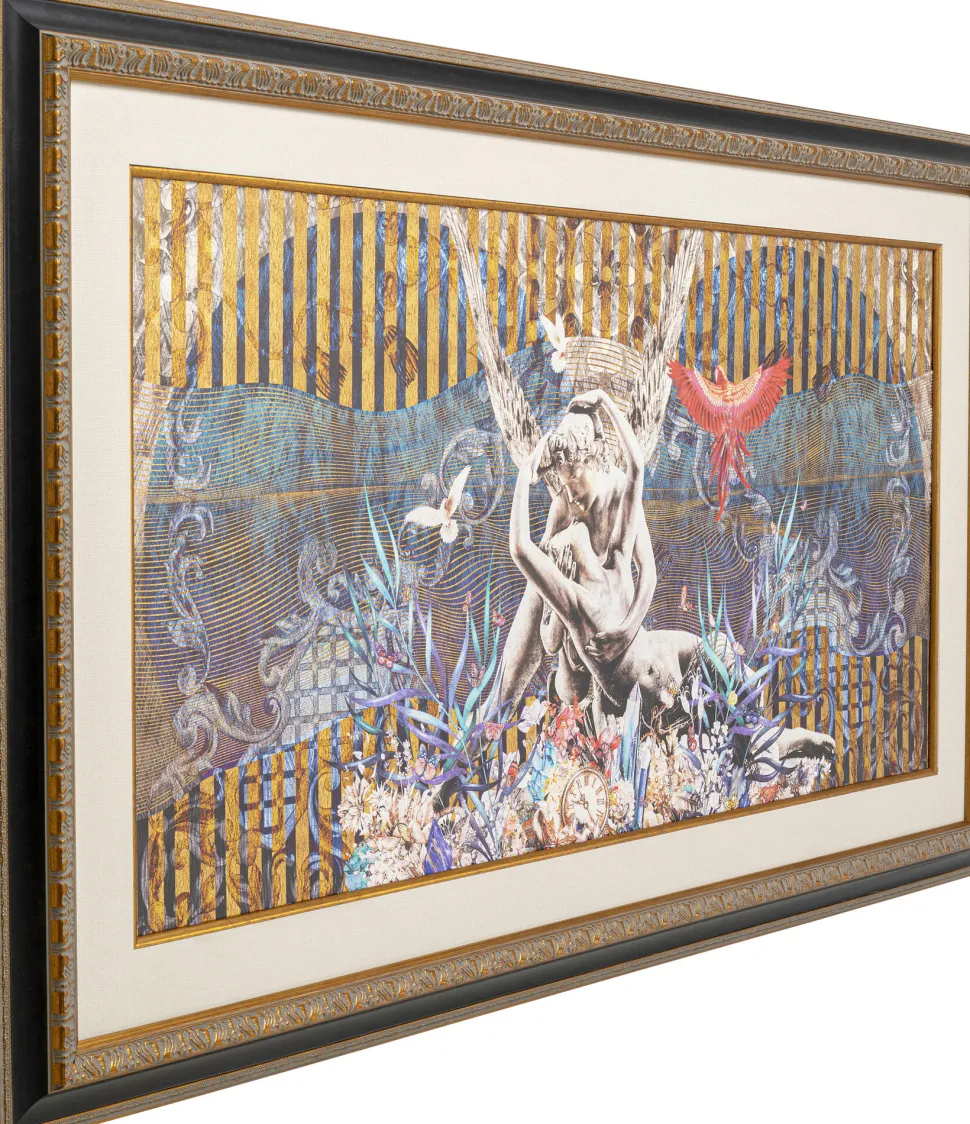 Gerahmtes Bild Lovers 180x106cm