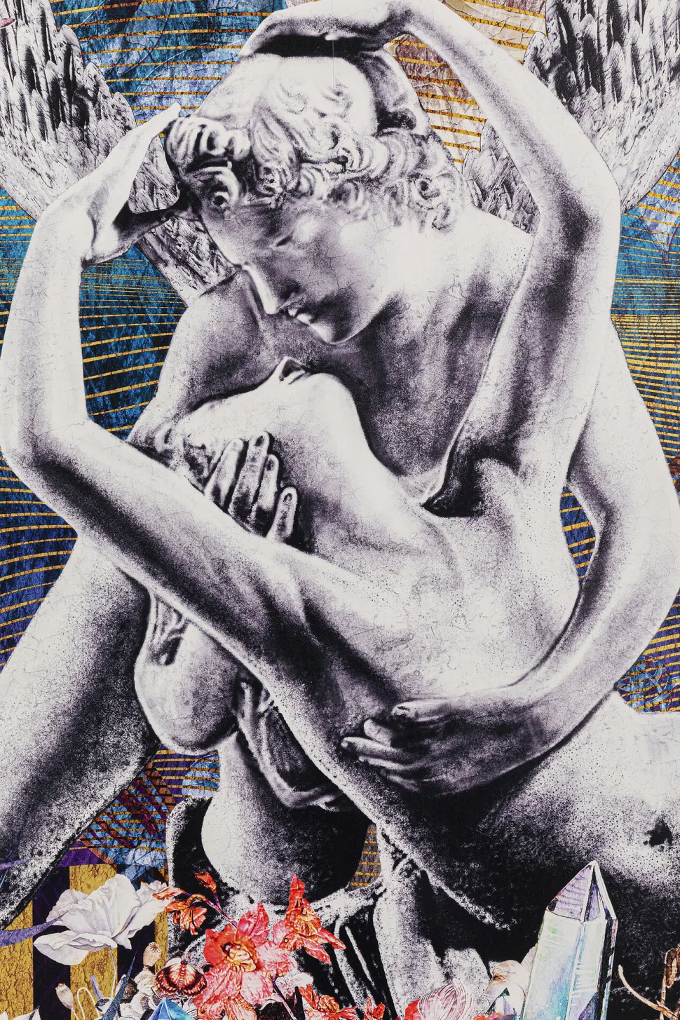 Gerahmtes Bild Lovers 266x150cm