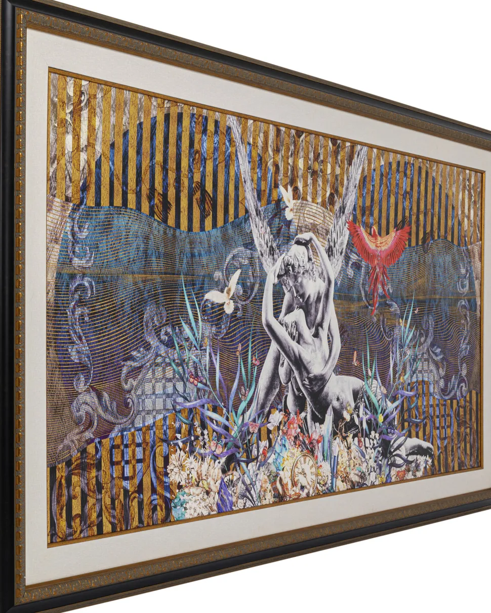 Gerahmtes Bild Lovers 266x150cm